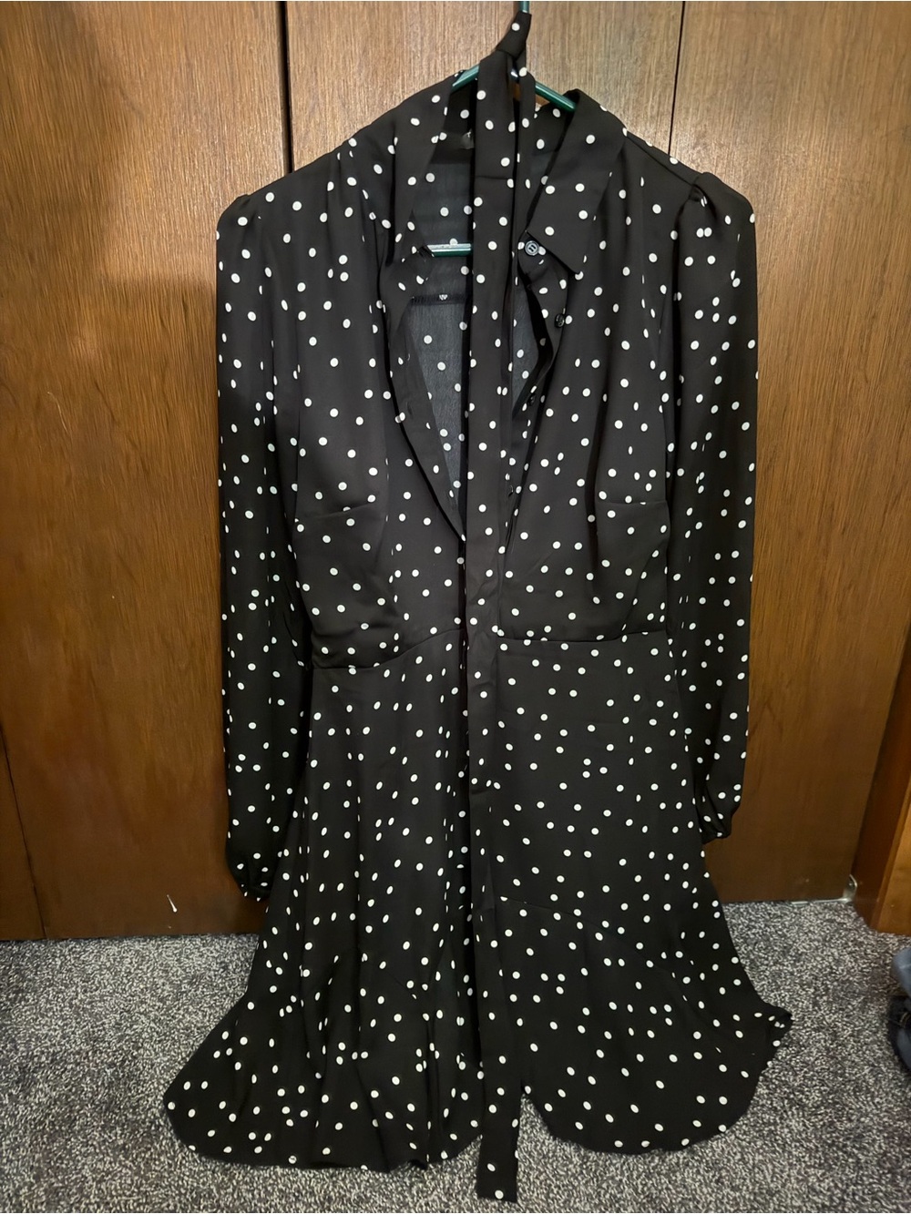 Black Polka Dot Dress